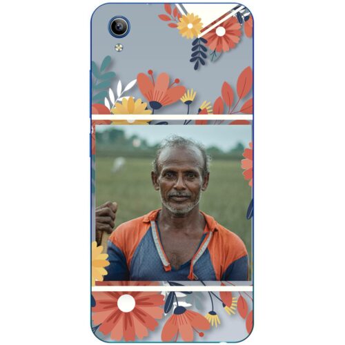 Flower Frame Photo Case for Vivo Y91