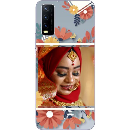 Flower Frame Photo Case for Vivo Y20i