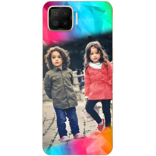 Color Polygons Custom Photo Case for Oppo F17