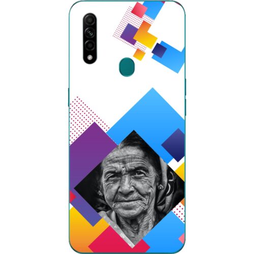 Abstract Rectangle Photo Case for Oppo A31