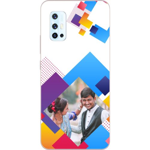 Abstract Rectangle Photo Case for Vivo V17
