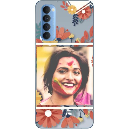 Flower Frame Photo Case for Oppo Reno 4 Pro