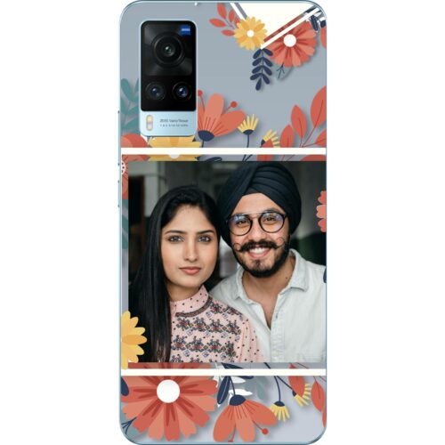 Flower Frame Photo Case for Vivo X60