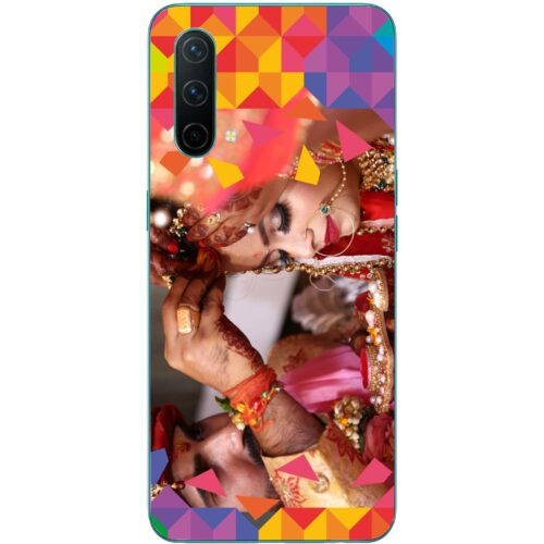 #4 TOP BOTTOM Abstract Design Photo case for OnePlus Nord CE