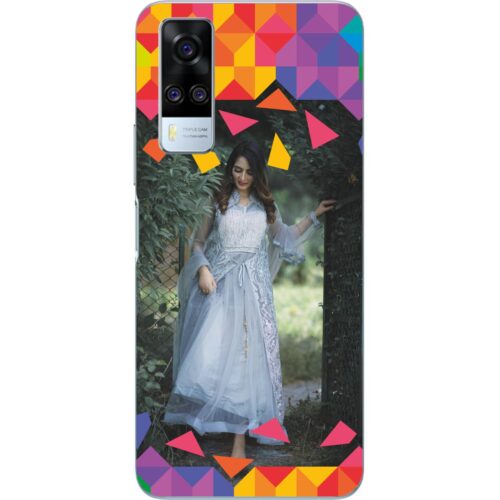 #4 TOP BOTTOM Abstract Design Photo case for Vivo Y51a (2021)