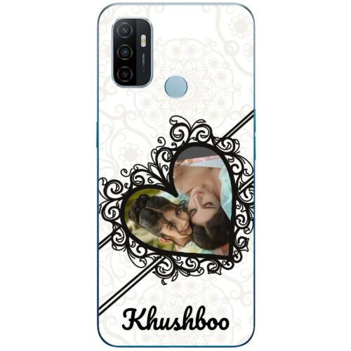 Love Frame Custom Photo Case for Oppo A53