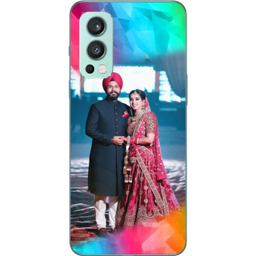 Color Polygons Custom Photo Case for OnePlus Nord2