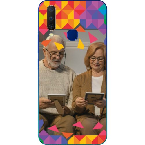 #4 TOP BOTTOM Abstract Design Photo case for Vivo Y12