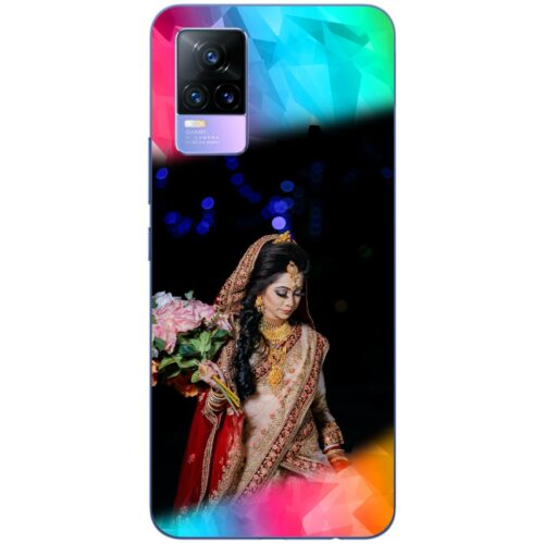 Color Polygons Custom Photo Case for Vivo Y73