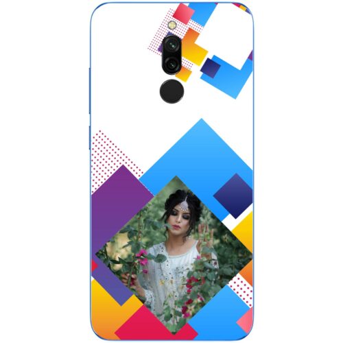 Abstract Rectangle Photo Case for Redmi 8