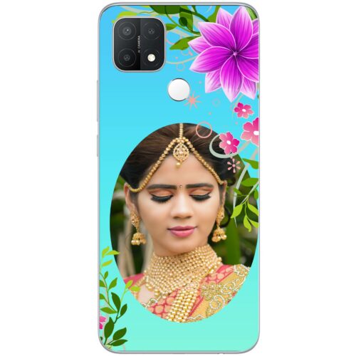 Rustic Flower Custom Photo case for Oppo A15