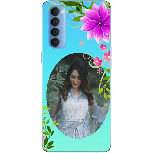 Rustic Flower Custom Photo case for Oppo Reno 4 Pro