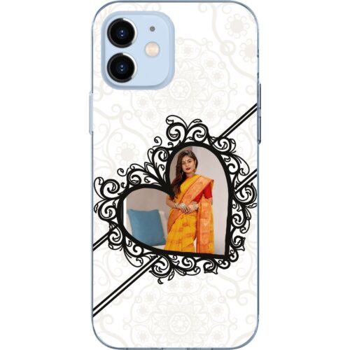 Love Frame Custom Photo Case for iPhone 12