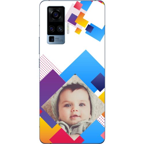 Abstract Rectangle Photo Case for Vivo X50 Pro