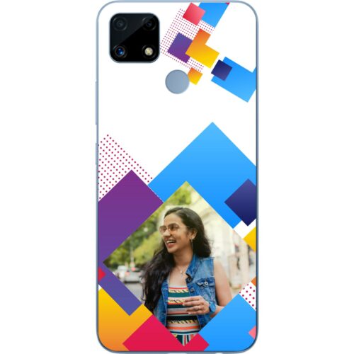 Abstract Rectangle Photo Case for Realme C25s
