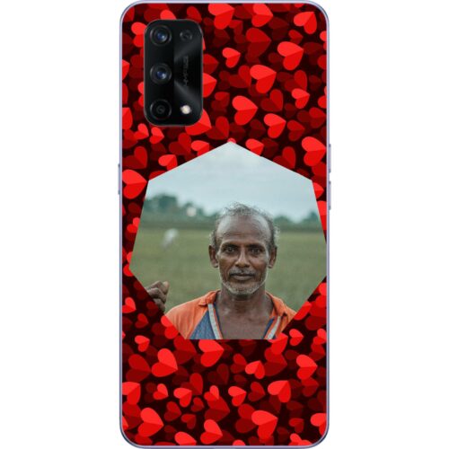 #8 Hexagon Custom Photo Case for Realme X7 Pro