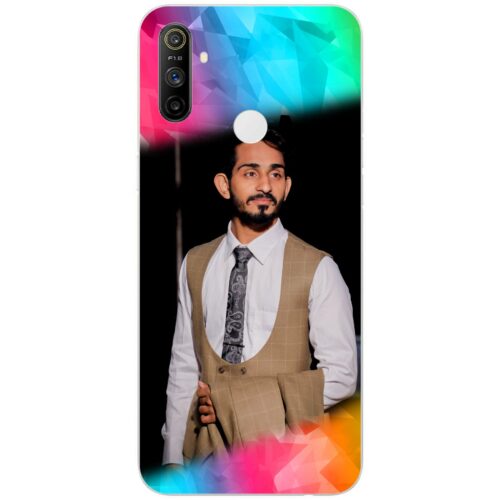 Color Polygons Custom Photo Case for Realme Narzo 10A