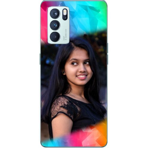 Color Polygons Custom Photo Case for Oppo Reno 6 Pro