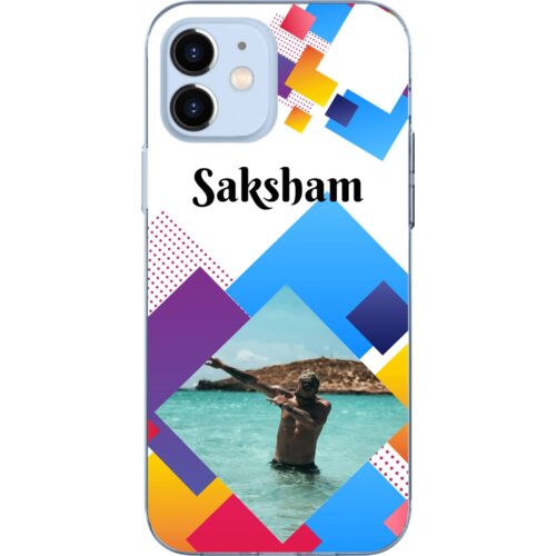 Abstract Rectangle Photo Case for iPhone 12