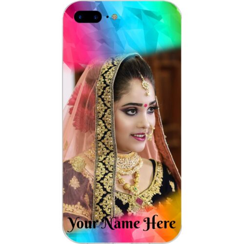 Color Polygons Custom Photo Case for iPhone 7 Plus