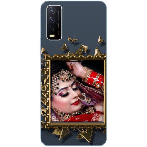 Luxury Photo Frame case for Vivo Y12s