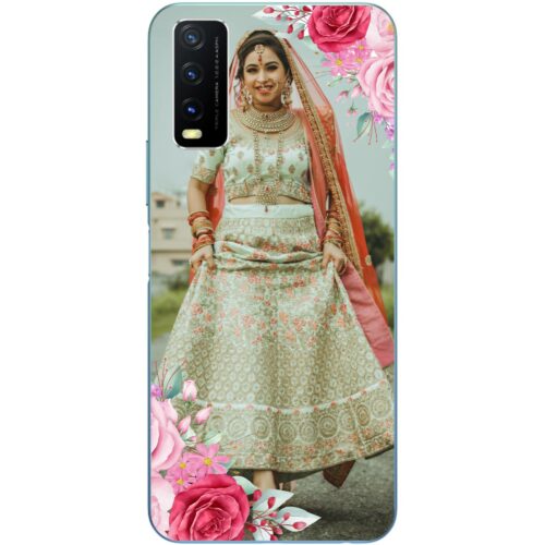 #2 Flowers Custom Photo case for Vivo Y20g