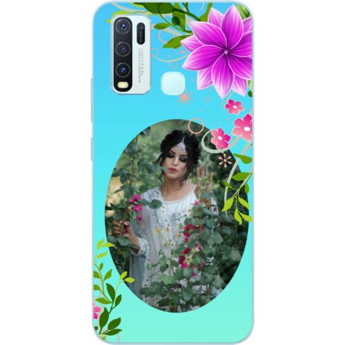 Rustic Flower Custom Photo case for Vivo Y50