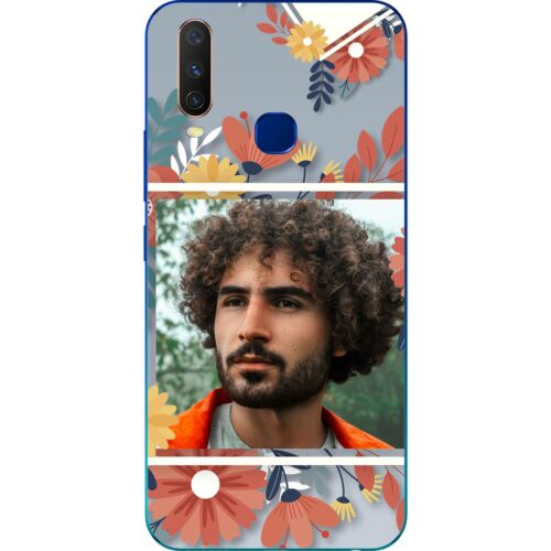 Flower Frame Photo Case for Vivo Y12