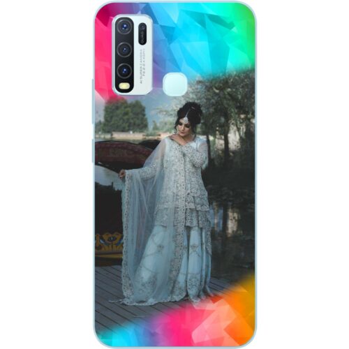 Color Polygons Custom Photo Case for Vivo Y50