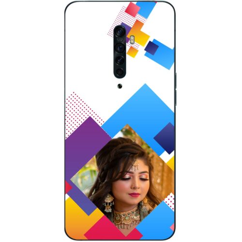 Abstract Rectangle Photo Case for Oppo Reno 2F