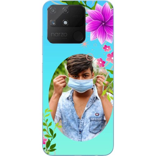 Rustic Flower Custom Photo case for Realme Narzo 50A