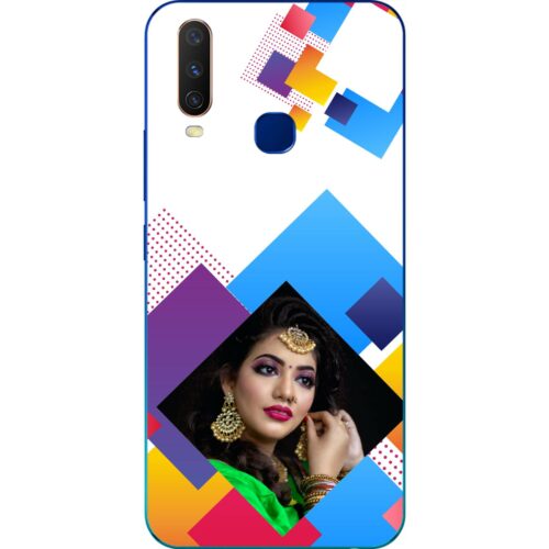 Abstract Rectangle Photo Case for Vivo Y15
