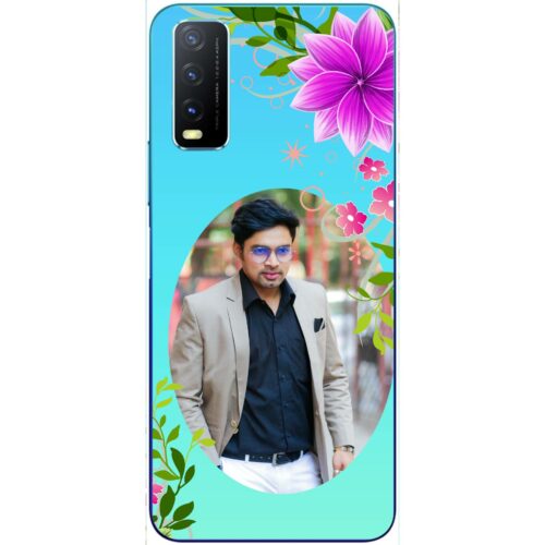 Rustic Flower Custom Photo case for Vivo Y20a