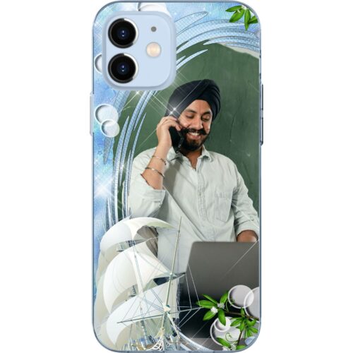 #6 Sea Sailing Custom Photo iPhone 12 Mini Case