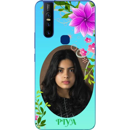 Rustic Flower Custom Photo case for Vivo V15