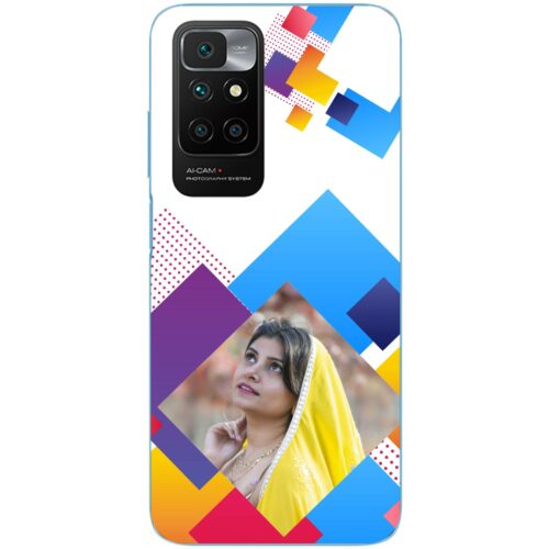 Abstract Rectangle Photo Case for Mi 10 Prime
