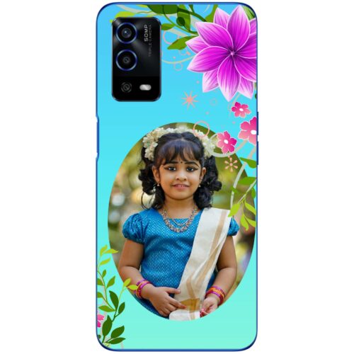 Rustic Flower Custom Photo case for Oppo A55