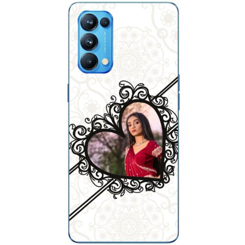 Love Frame Custom Photo Case for Oppo Reno 5 Pro