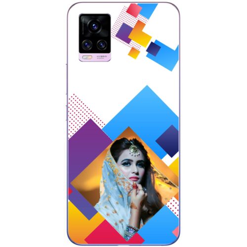 Abstract Rectangle Photo Case for Vivo V20