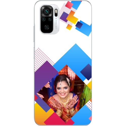 Abstract Rectangle Photo Case for Redmi Note 10