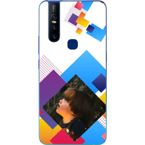 Abstract Rectangle Photo Case for Vivo V15