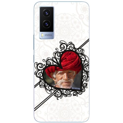 Love Frame Custom Photo Case for Vivo V21 E