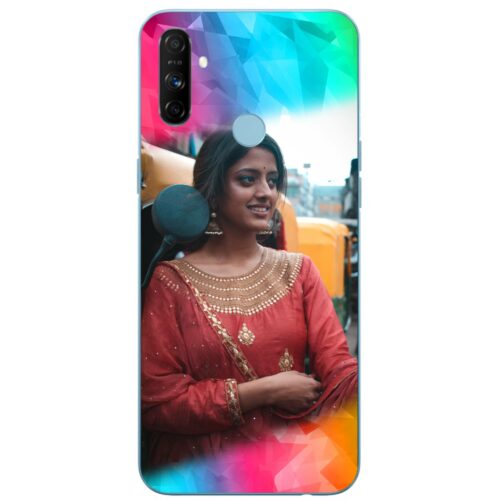 Color Polygons Custom Photo Case for Realme Narzo 20A