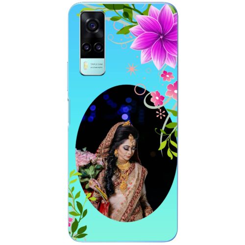 Rustic Flower Custom Photo case for Vivo Y31