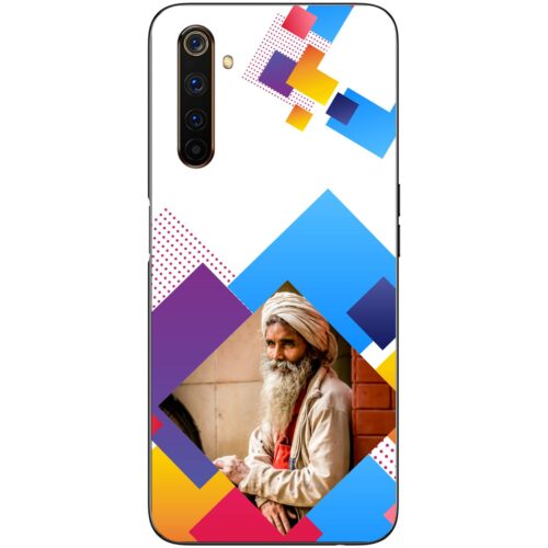 Abstract Rectangle Photo Case for Realme 6 Pro