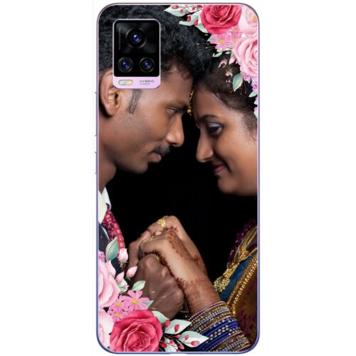 #2 Flowers Custom Photo case for Vivo V20
