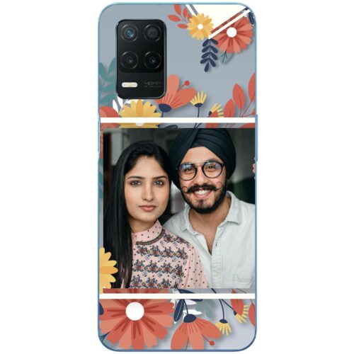 Flower Frame Photo Case for Realme 8 5G
