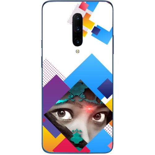 Abstract Rectangle Photo Case for OnePlus 7 Pro