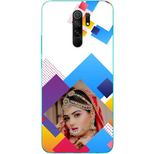 Abstract Rectangle Photo Case for Mi 9 Prime