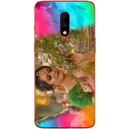 Color Polygons Custom Photo Case for OnePlus 7